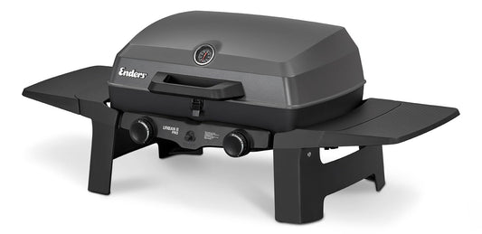 Enders Urban II Pro Tischgrill – 2 Brenner, Gusseisen