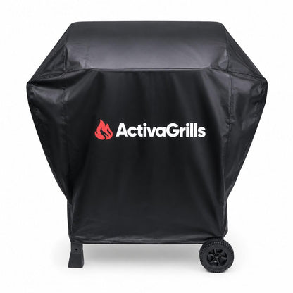 ACTIVA Holzkohlegrill Angular Guss – Gusseisenrost & Abdeckhaube