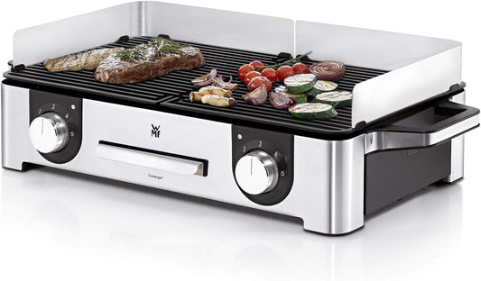 WMF Lono Master Elektrogrill Tischgrill 50x28 cm – 2400 W Edelstahl