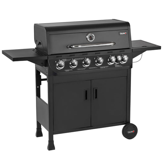 TAINO BRANDO 6+1 Gasgrill – 6 Brenner & Seitenkocher