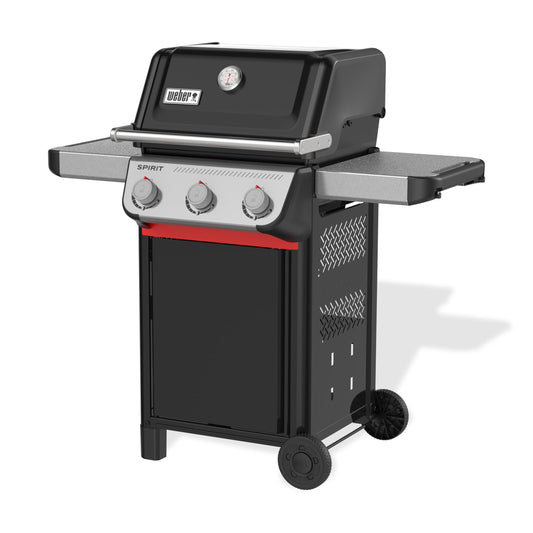 Weber Spirit E-310 Gasgrill 3 Brenner – 51x46 cm Schwarz/Silber