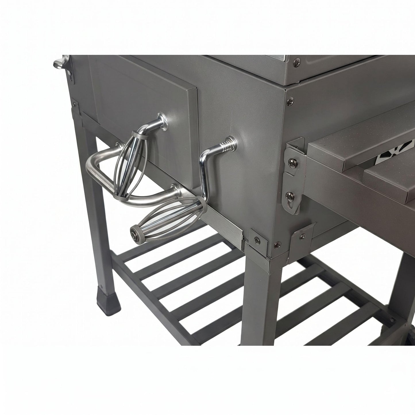 ACTIVA Holzkohlegrill Angular Guss – Gusseisenrost & Abdeckhaube