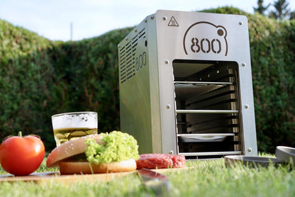 Intergrill 800° Oberhitzegrill Steakgrill – Edelstahl, 15,6 kg