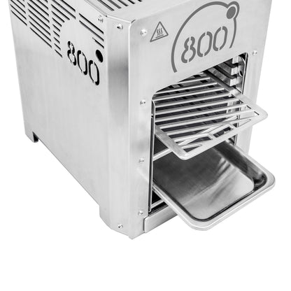 Intergrill 800° Oberhitzegrill Steakgrill – Edelstahl, 15,6 kg
