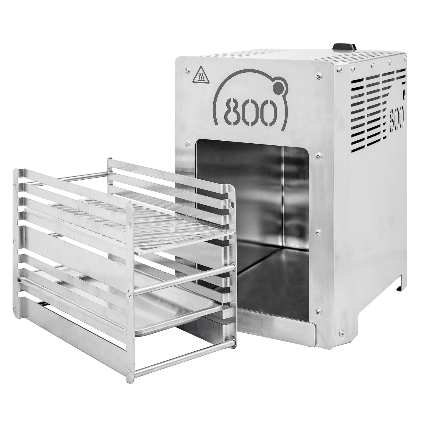 Intergrill 800° Oberhitzegrill Steakgrill – Edelstahl, 15,6 kg