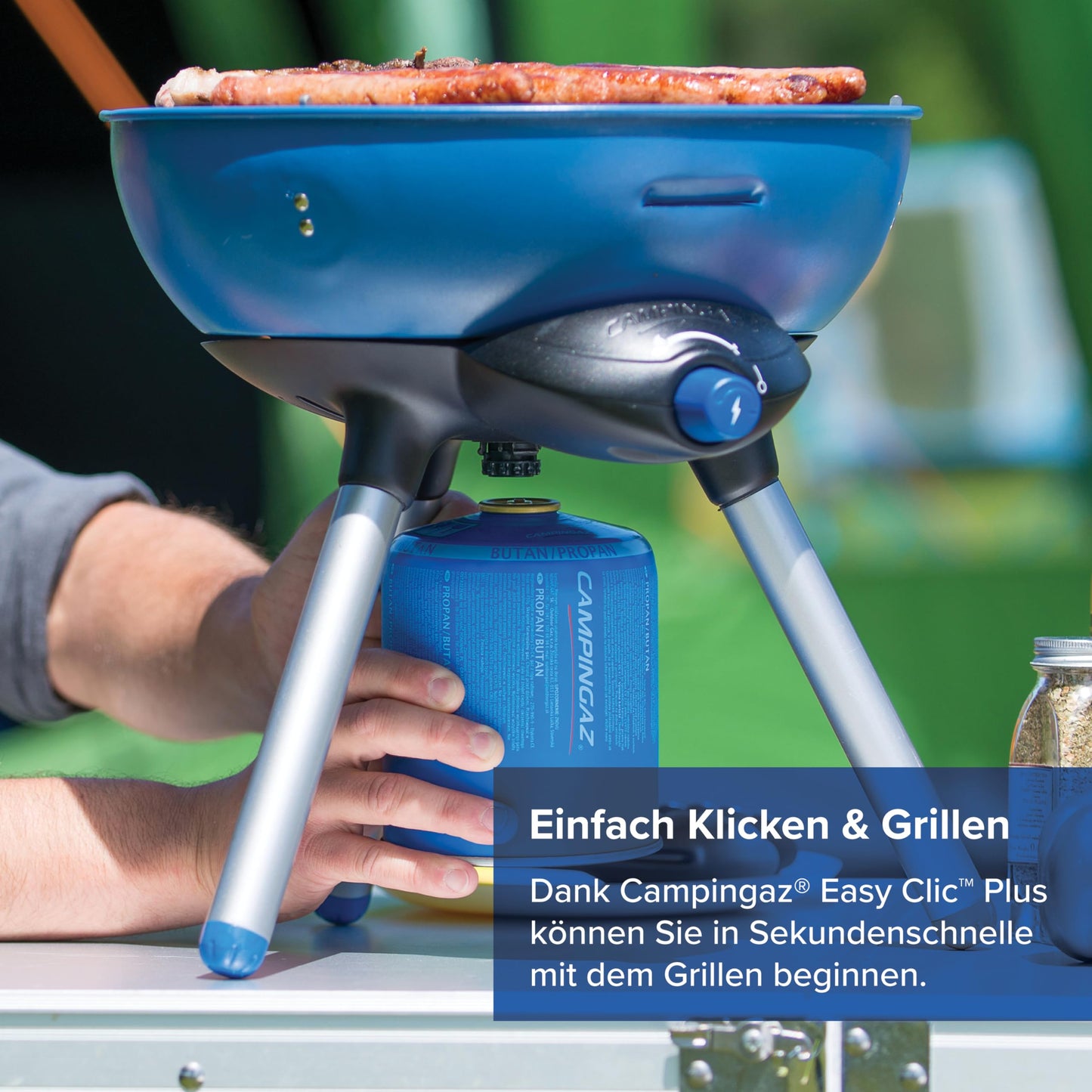 Campingaz Party Grill 400 CV – Campingkocher mit Piezo-Zündung