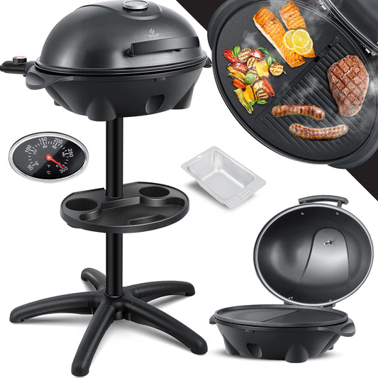 KESSER Elektrogrill 2in1 Tisch- & Standgrill – 2400 Watt